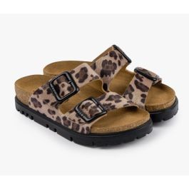 Papuča ženska braon