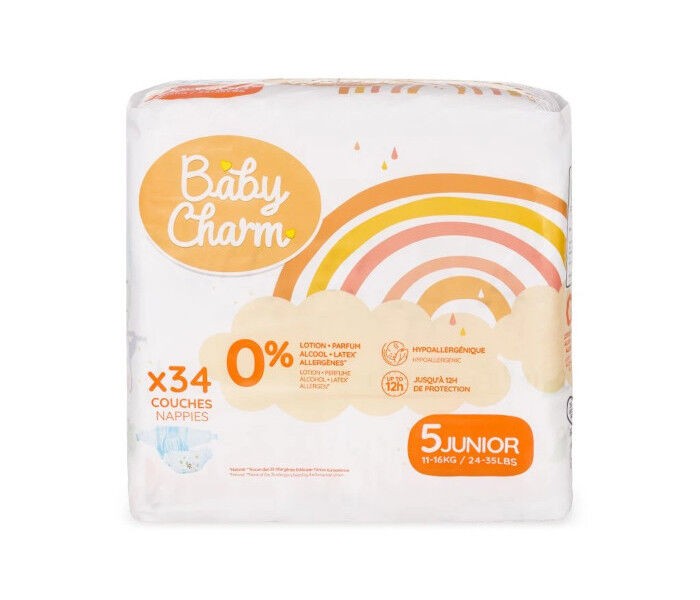BabyCharm pelene junior 11-16 kg ,34/5 kom