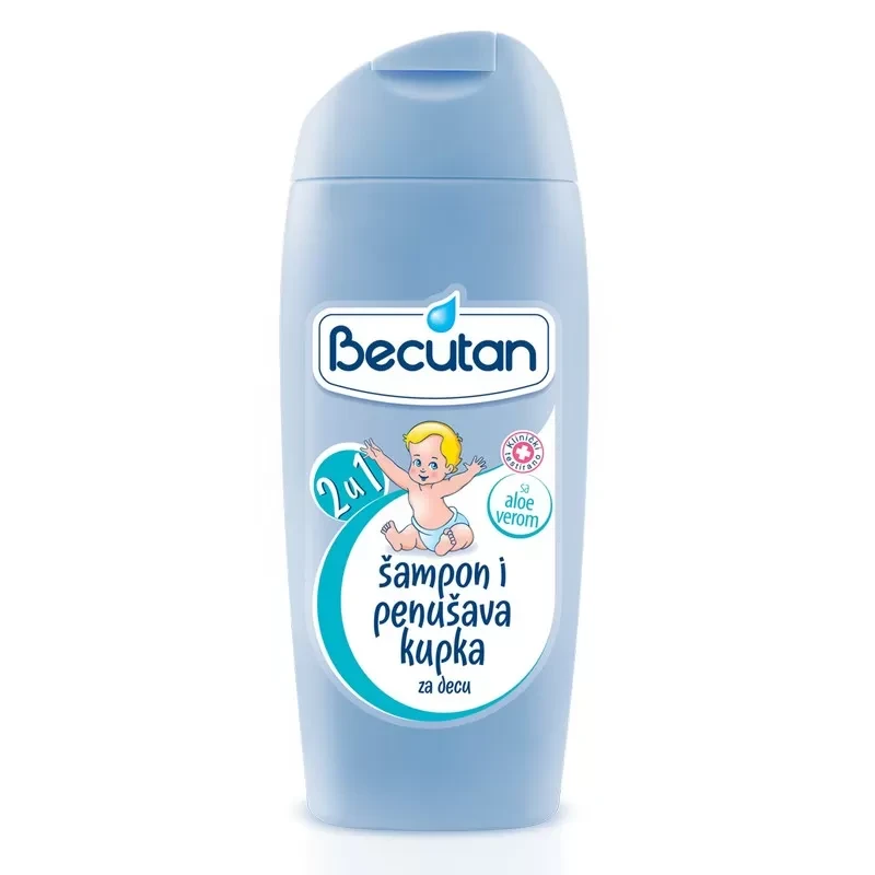 Becutan šampon i kupka za bebe s aloe verom 2U1, 350ml