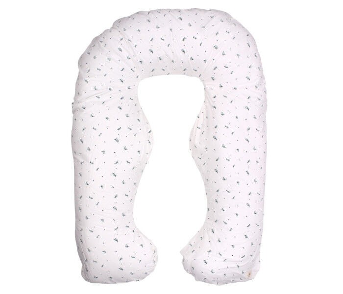 HYGGE JASTUK ZA TRUDNICE I DOJENJE - print maslina