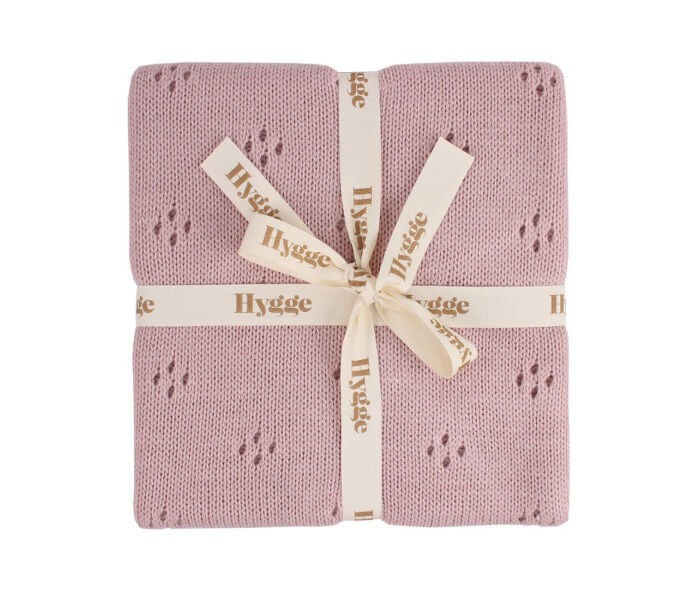 HYGGE KONCANI PREKRIVAC, roza
