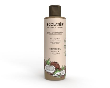 Ecolatier Shower Oil Nutrition & Recovery - Organic Coconut 250Ml