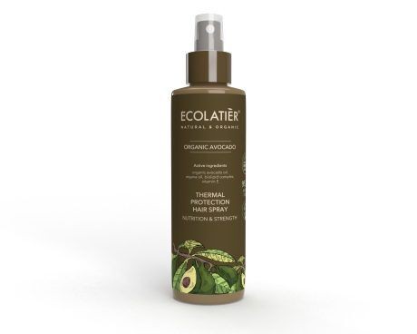 Ecolatier Thermal Protection Hair Spray Nutrition & Strength - Organic Avocado 200Ml