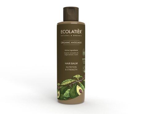 Ecolatier Hair Balm Nutrition & Strength - Organic Avocado 250Ml