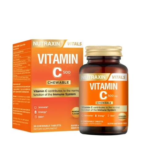 Nutraxin Vitamin C Za Zvakanje 30Tbl