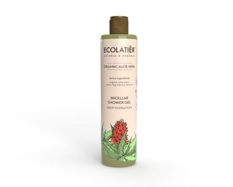 Ecolatier Micellar Shower Gel Deep Hydration - Organic Aloe Vera 350Ml