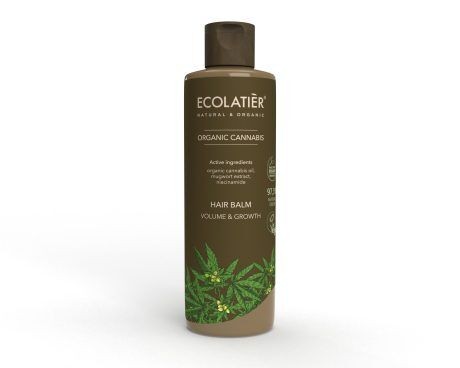 Ecolatier Hair Balm Volume & Growth - Organic Cannabis 250Ml