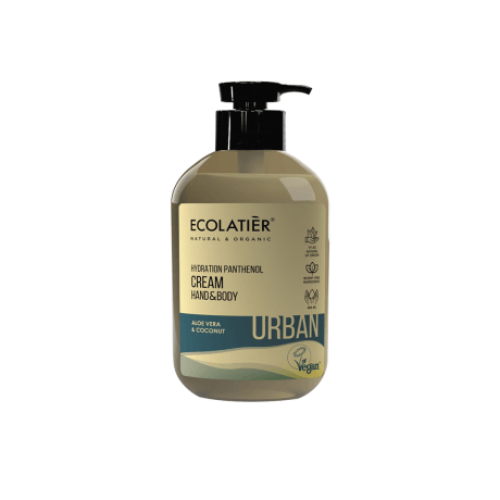 Ecolatier Urban Cream Hand & Body Hydration Panthenol 400Ml