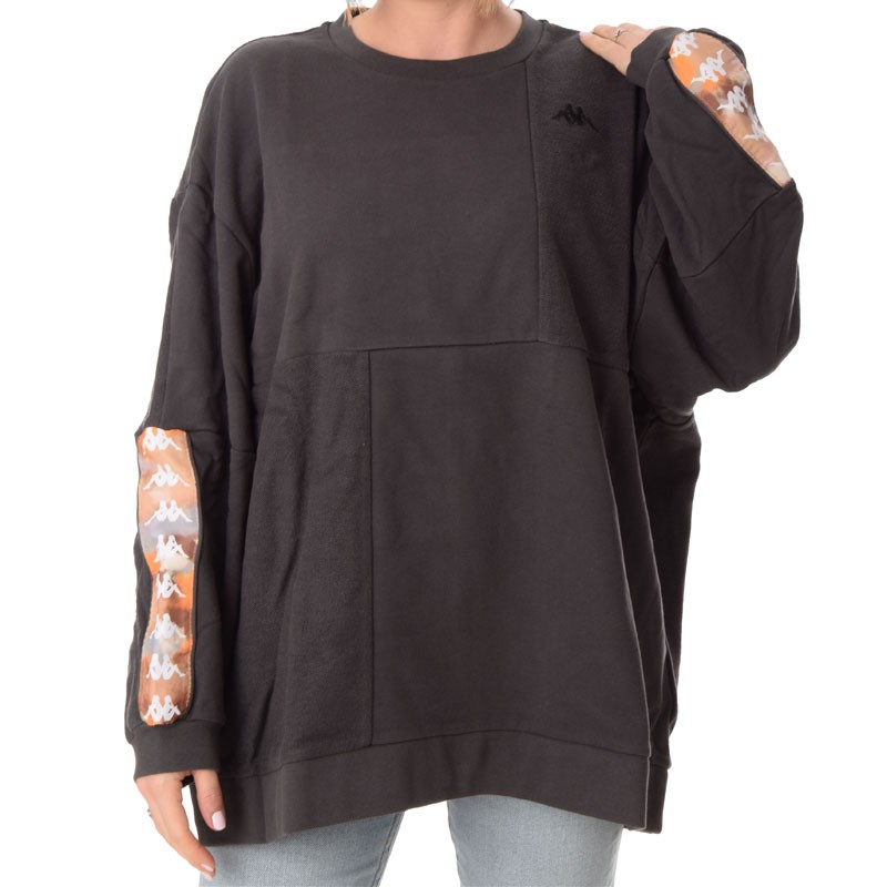 Kappa ženski duks 222 BANDA GHASSAN GRAPHIK, tamno siva