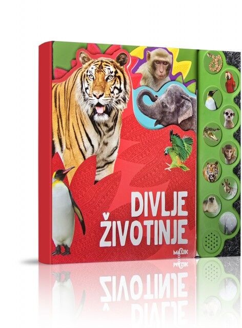 Zvučna Slikovnica 10 Zvukova - Divlje Životinje