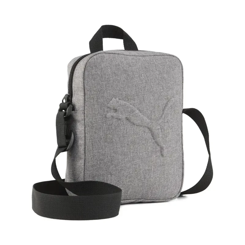 Puma muška torba Puma Buzz Heather Portable, siva