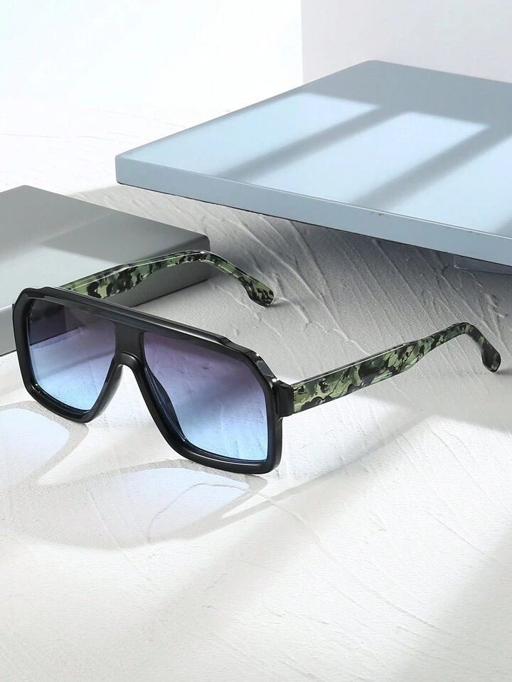 Retro Pilot Black Crna