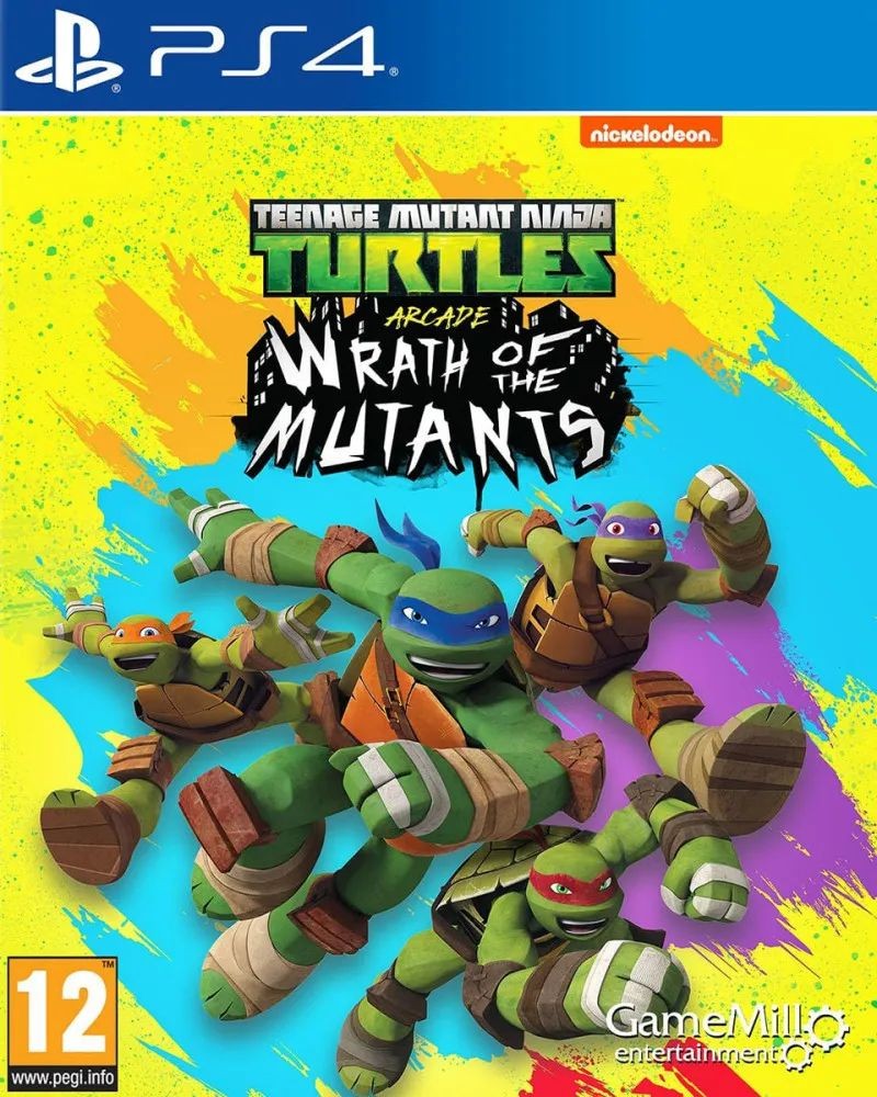 Sony Ps4 Teenage Mutant Ninja Turtles Arcade - Wrath Of The Mutants