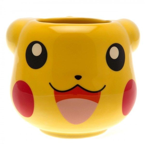 Šolja Pokemon - 3D Mug - Pikachu Head