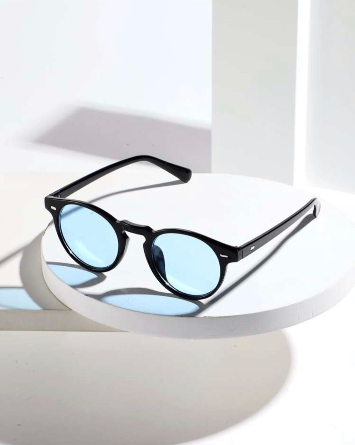 Retro Blue Lens Plava