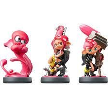 Amiibo Splatoon 3 - 3 In 1 - Octoline Boy / Octopus / Girl