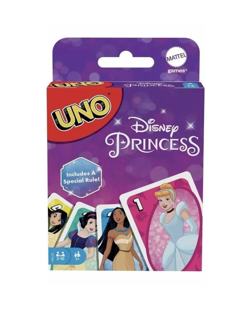 Board Game Mattel Uno - Disney Princess - Card Game