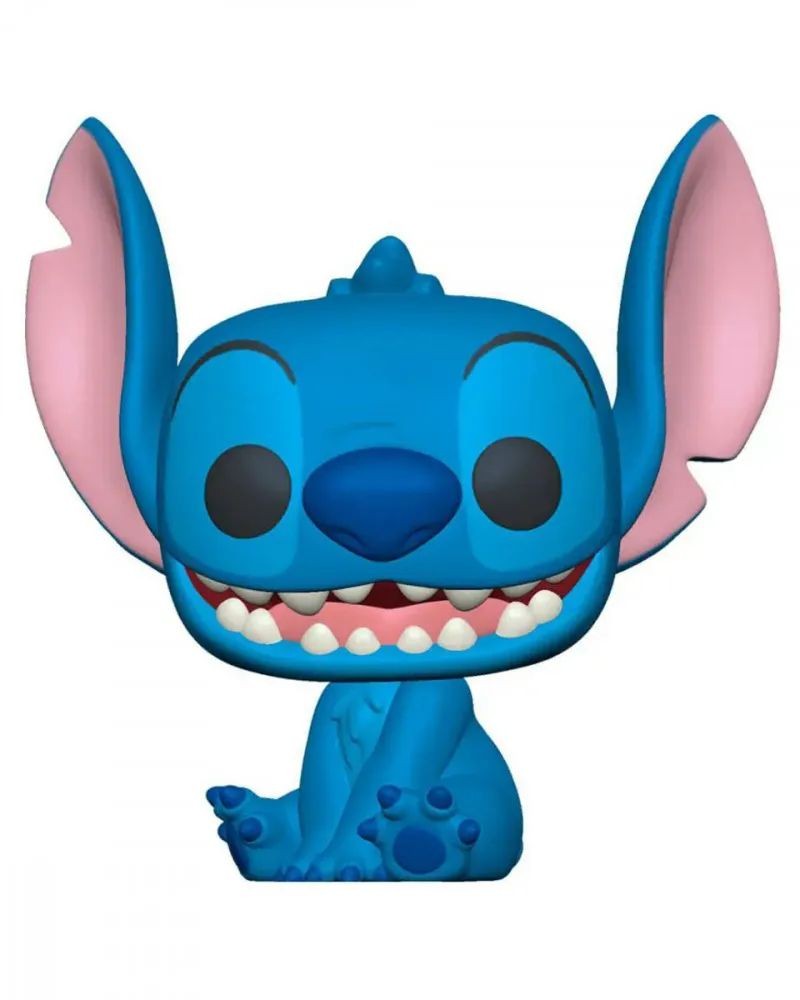 Bobble Figure Lilo & Stitch Pop! - Smiling Seated Stitch