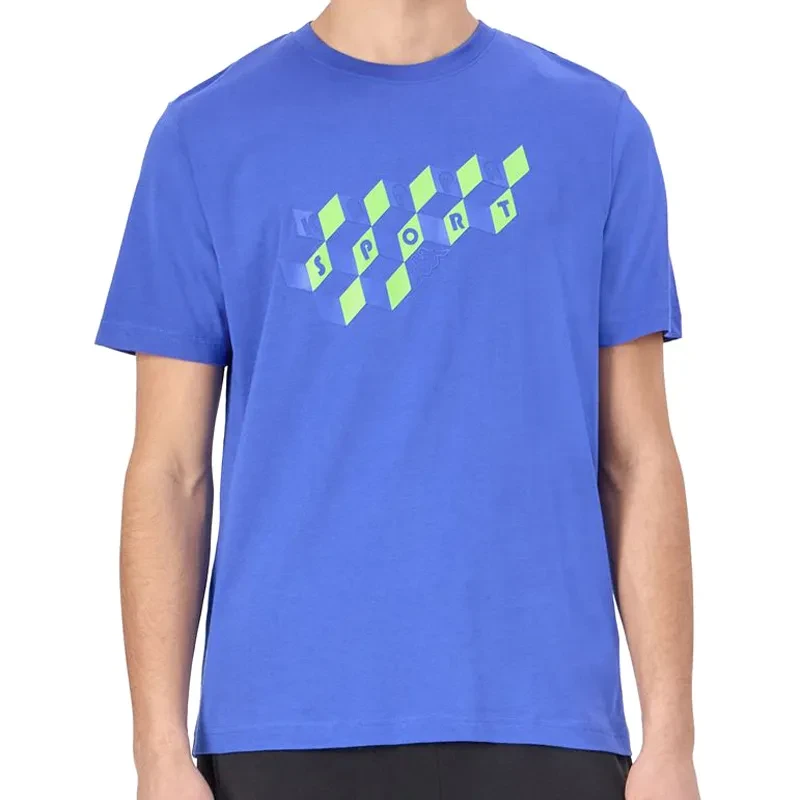 Muška majica s logom Kappa, crna