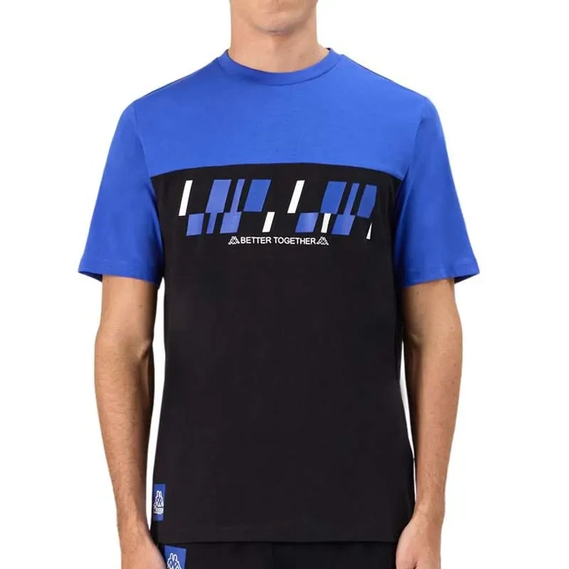 Muška majica Kappa Logo Gato, Teget-Green