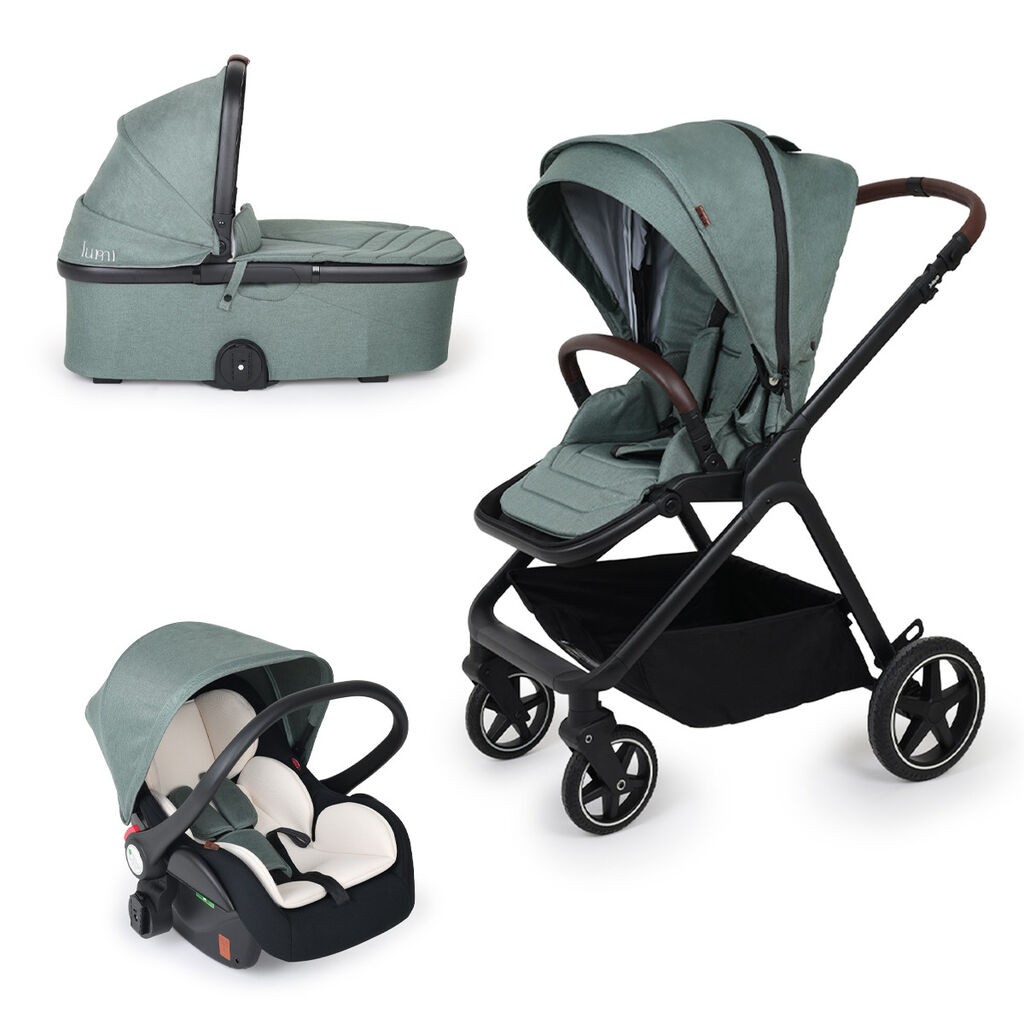 Jungle Baby Kolica Lumi 3/1,  Zelena