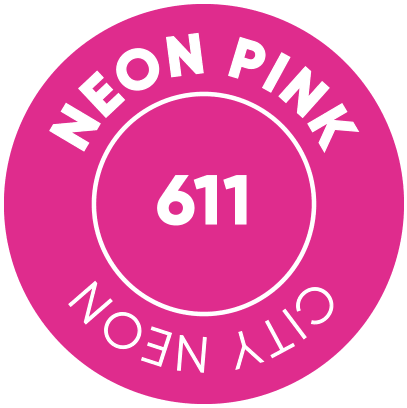 City Neon UV/LED Hybrid Neon, Roze