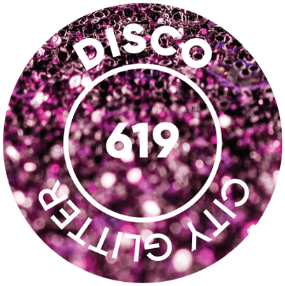 City Glitter UV/LED Hybrid Disco, Ljubičasti
