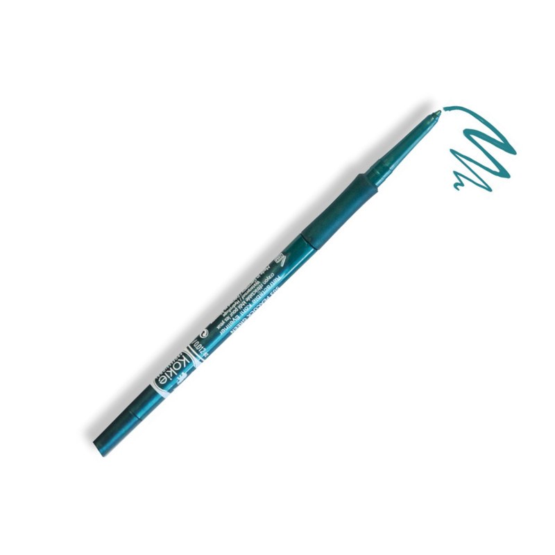 Kokie Cosmetics Kohl Retractable Eyeliner, Peacock Green 503