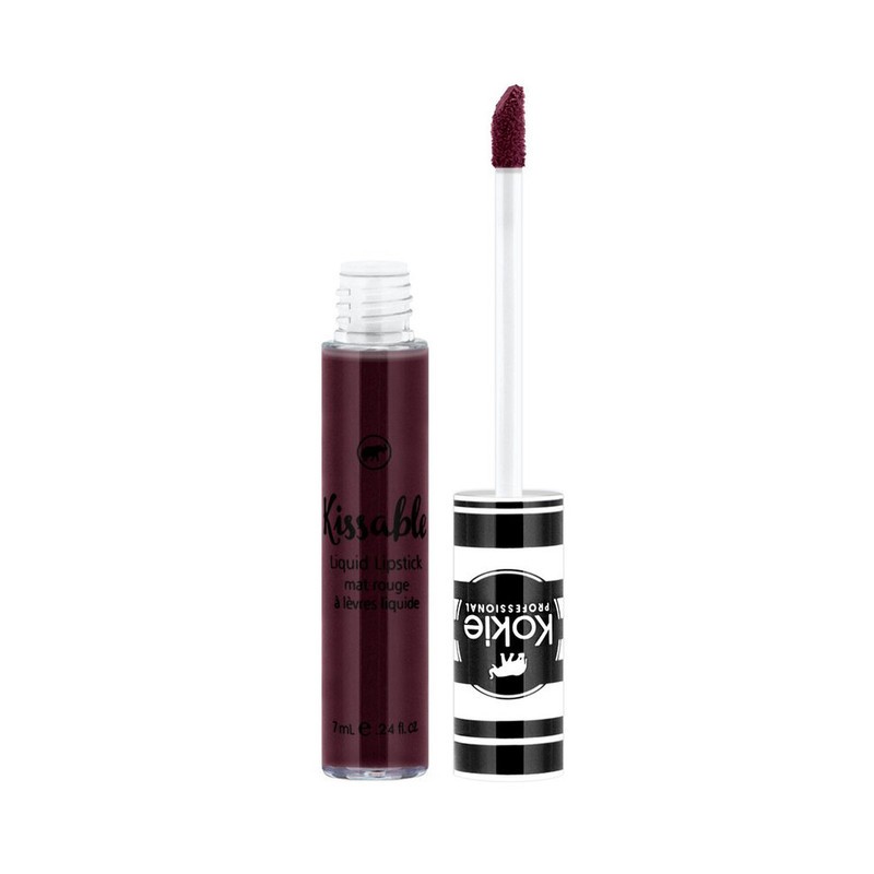 Kokie Cosmetics Kissable Matt Liquid Lipstick, Shadowy 827