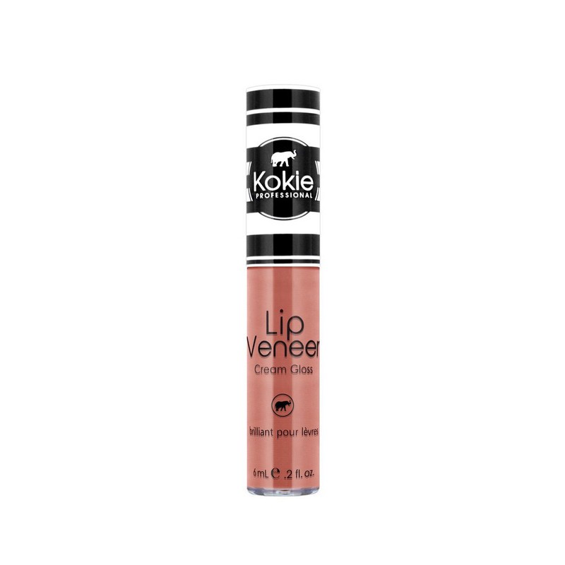 Kokie Cosmetics Lip Veneer Cream Gloss, Bashful 852