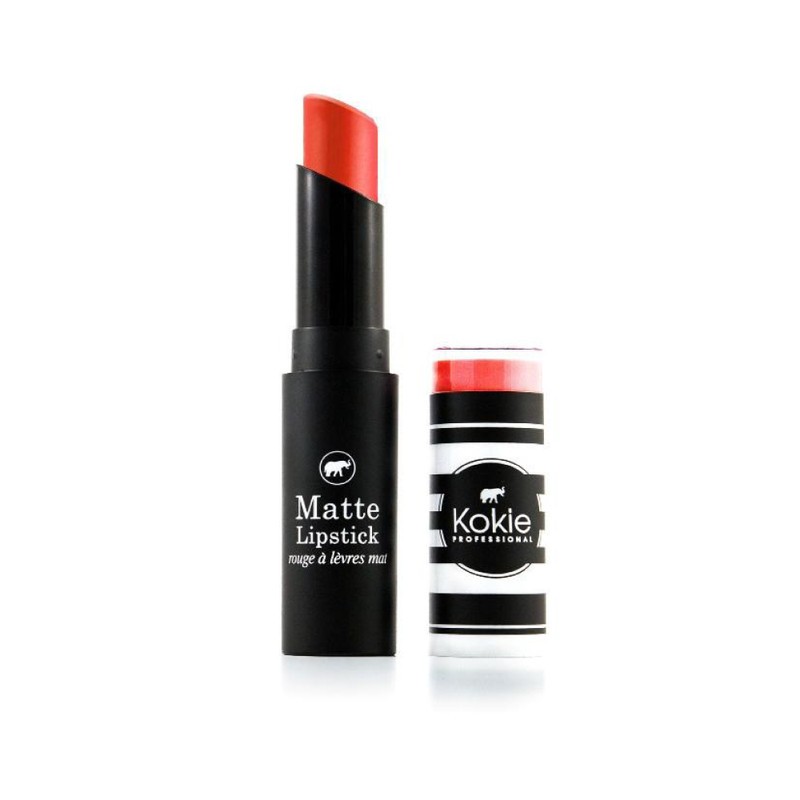 Kokie Cosmetics Matte Lipstick, Firecracker 68