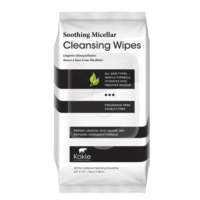 Kokie Cosmetics Cleansing Micellar Wipes -Makep Up Maramice