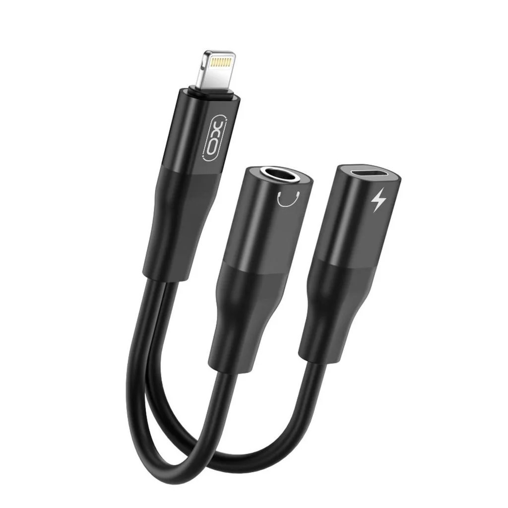 XO NB181B adapter IOS-AUX + IOS, crni plus GRATIS LDNIO Stoni Držač za Mobilni Telefon