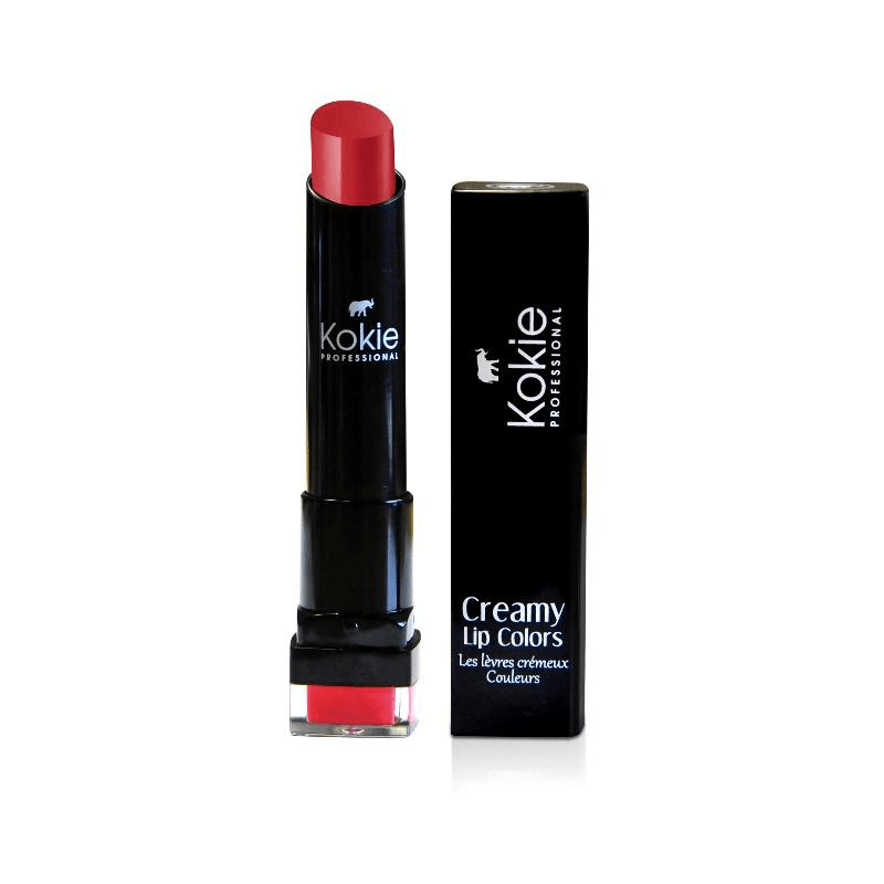 Kokie Cosmetics Creamy Lip Colors Lipstick, Red Hot 21