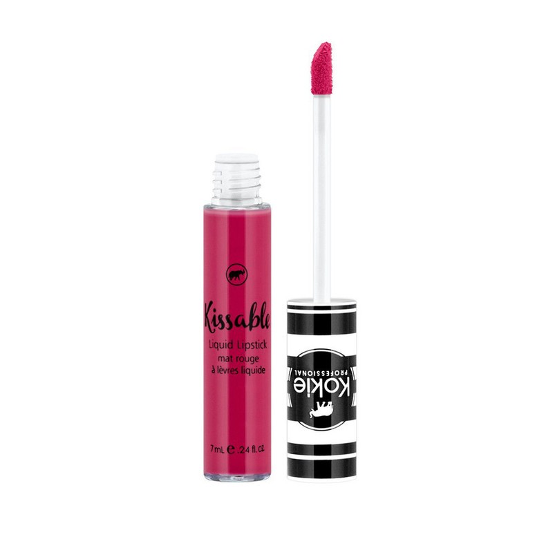 Kokie Cosmetics Kissable Matt Liquid Lipstick, Vixen 595