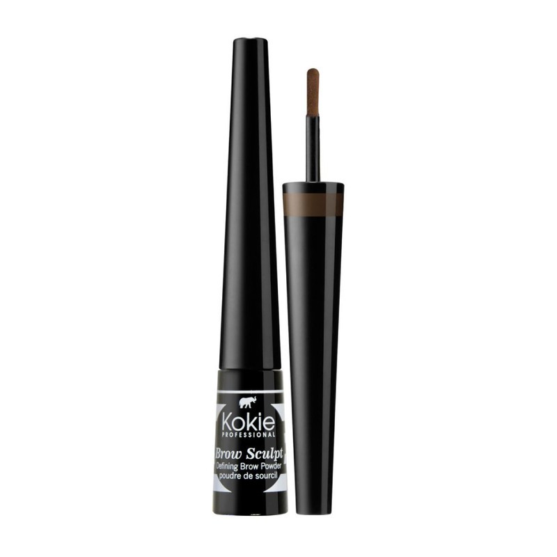 Kokie Cosmetics Brow Sculpt - Deffining Brow Powder, Medium Brown