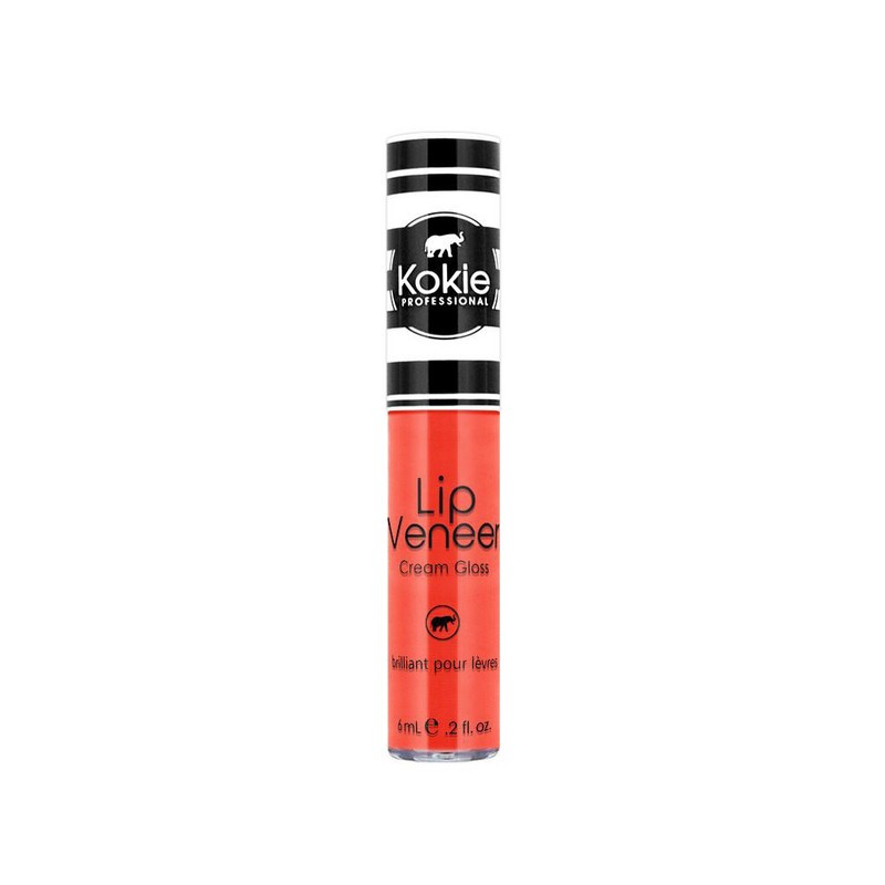 Kokie Cosmetics Lip Veneer Cream Gloss, Standout 782