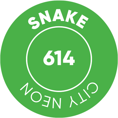 City Neon UV/LED Hybrid Snake, Zeleni