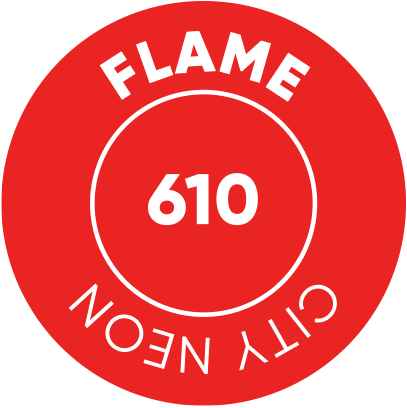 City Neon UV/LED Hybrid Flame, Narandžasta