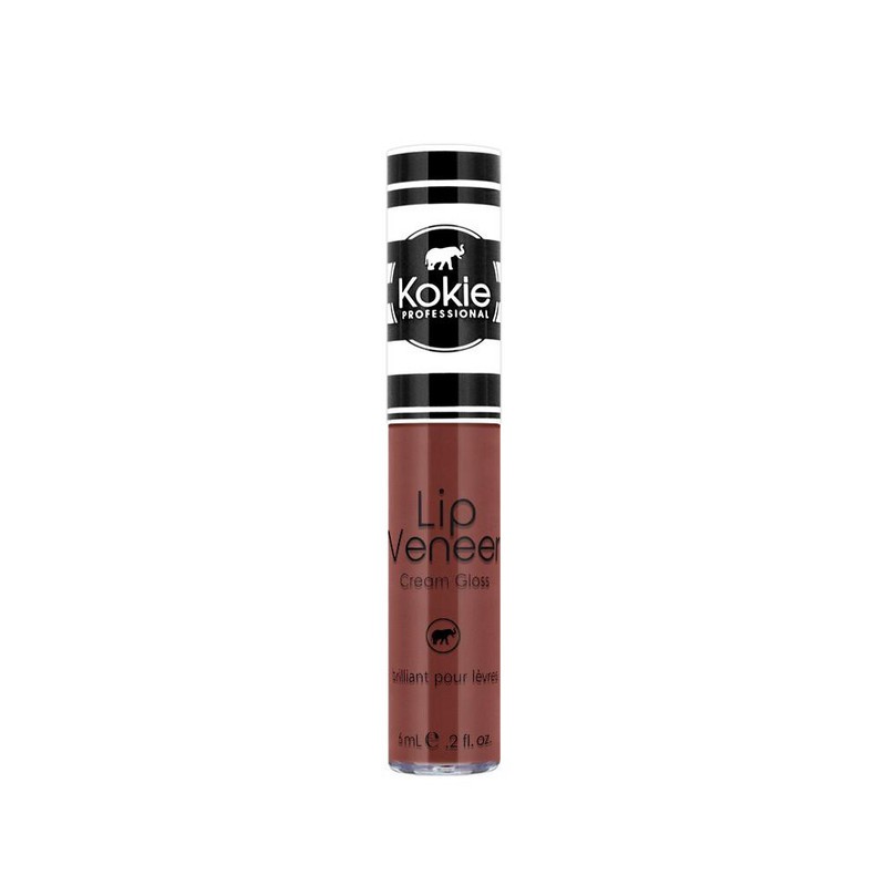 Kokie Cosmetics Lip Veneer Cream Gloss, Mocha Madness 776