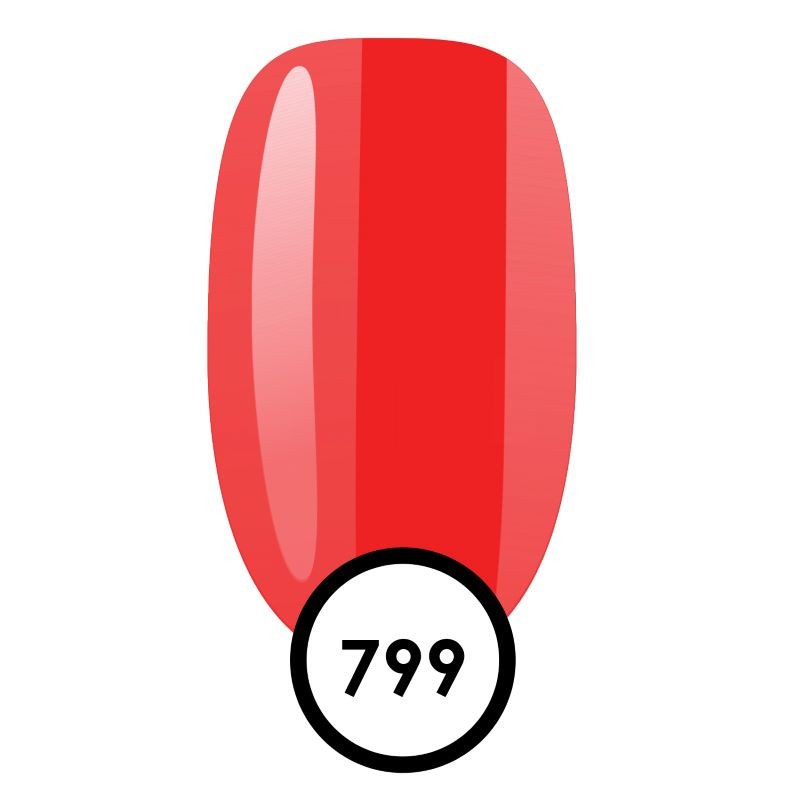 Urban Pro Natural Line UV/LED Hybrid Poppy, Crveni