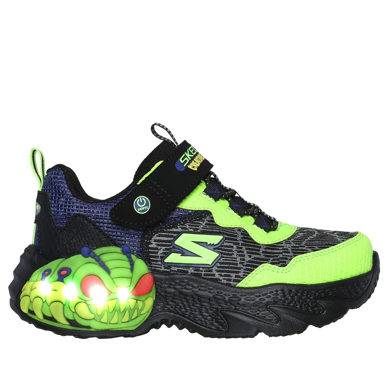 Skechers Creature Lights Patike Dječije, Zelena