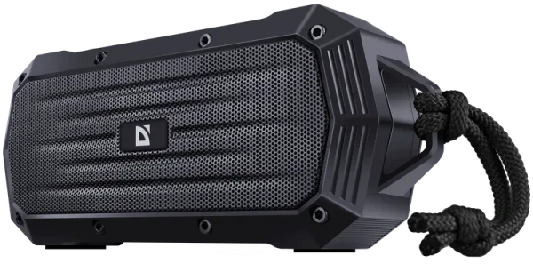 Defender bežični zvučnik Octagon, 5W, Bluetooth, FM, USB, AUX, IPX5, crni
