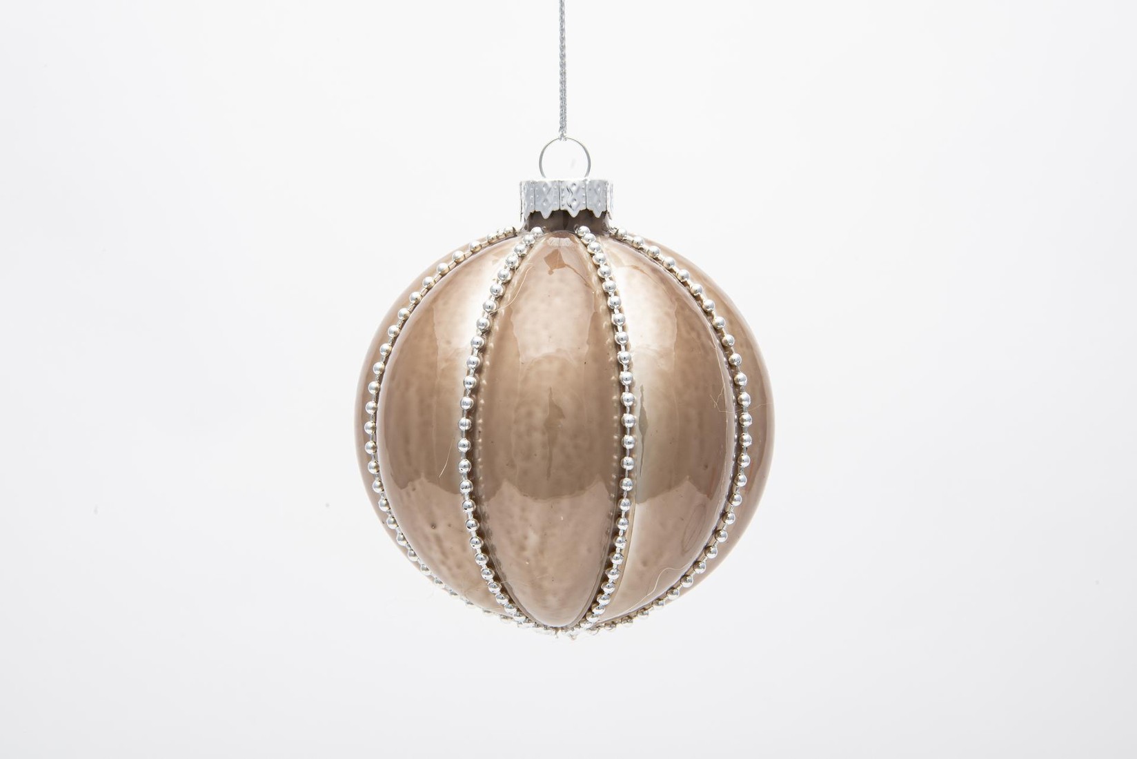 Tutto Christmas Staklena Kugla Za Jelku 8Cm - Ebd74D854-4, Smeđa boja