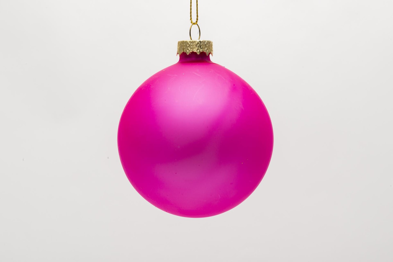 Tutto Christmas Staklena Kugla Za Jelku Mat 8Cm - Eb18001, Roze