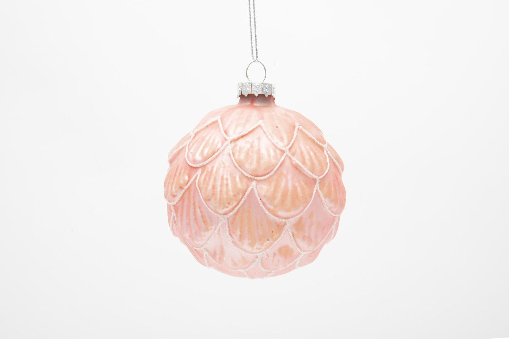 Tutto Christmas Staklena Kugla Za Jelku 8Cm - Ebf845074, Roze