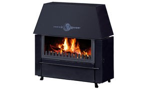 Alfa peć Plam Kamin Rustik, Crna