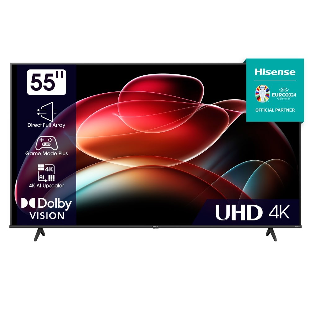 Hisense TV 55A6K 55", Smart, 4K, LED, UHD
