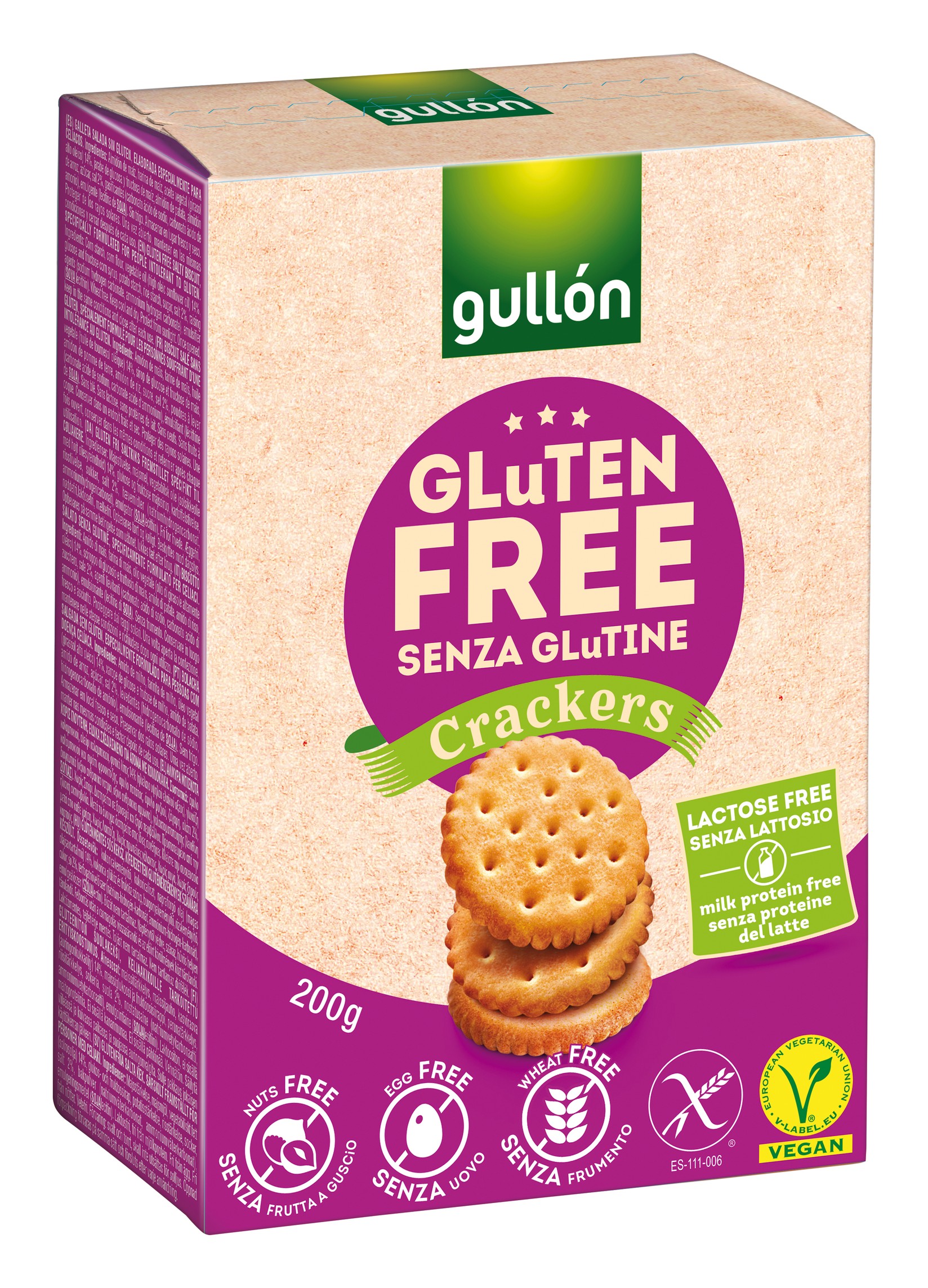 Gullon Crackers Krekeri Bez Glutena  200G