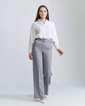 BOUTIQUE BREEZE     Ženske pantalone, Sive